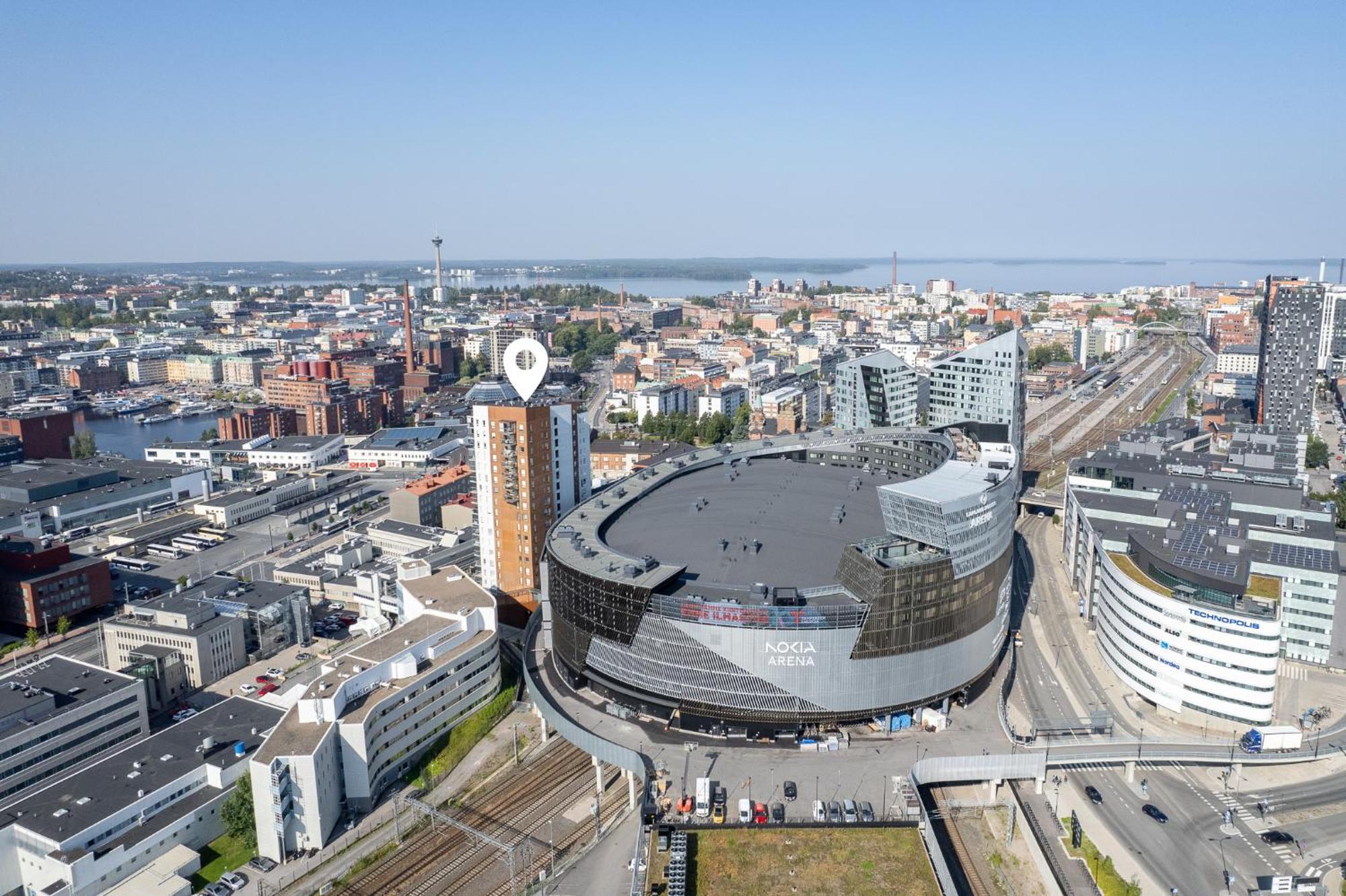 "Areena" - Modern 1Br Apartment Next To Nokia Arena - Hosted By 2Ndhomes Tampere Luaran gambar